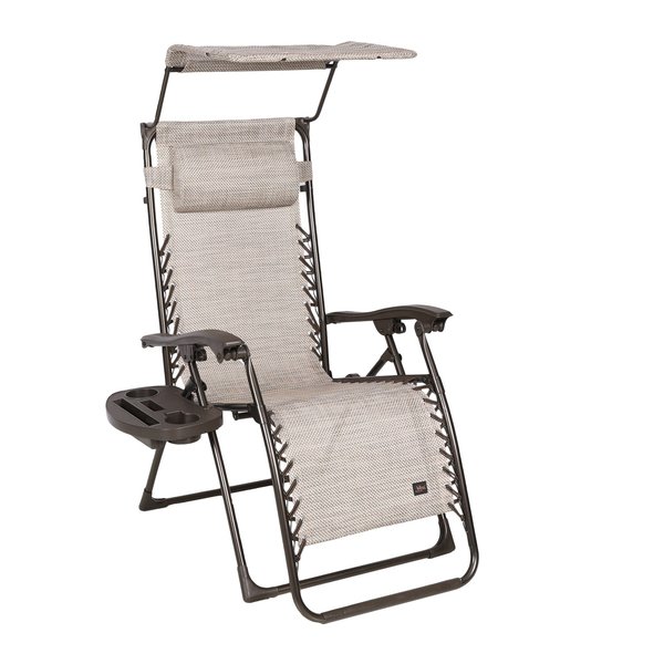 Snow Joe Bliss Hammocks Gravity Free Chair w Canopy, Pillow, Drink Tray GFC-452S